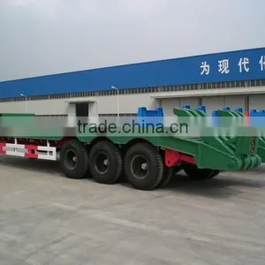 Best Selling Transportion Heavy Machinery 60T-120T Low Bed Semi Trailer thumbnail-5