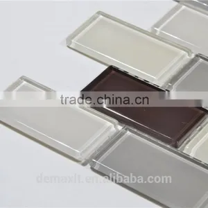 Blue Rainbow Glass Mosaic Mural thumbnail-3