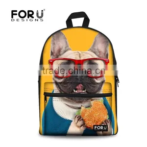 Promote Unisex Lovely Dog Backpack Cotton Backpack School Backpack for Students thumbnail-1