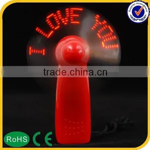 Promotion Gifts for Advertising Message Hand Fan Led thumbnail-1