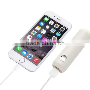 Trusda OEM Portable Cheap Power Bank 2200mAh Lipstick External Charger for Smart Phones thumbnail-2