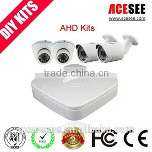 ACESEE H.264 HD Image Sensor 4Channel DIY Camera 720p Ahd Kit thumbnail-1