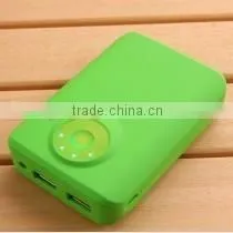2016 Gift Power Bank , New Arrival Products 6600mAh Power Bank, Rubber Oil Housing, Dual USB Output thumbnail-1