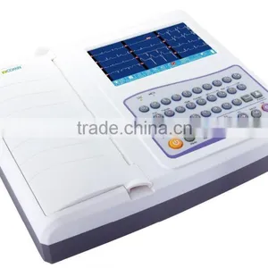 China 12 Channel ECG Monitor ECG Machine Price E8121 thumbnail-3