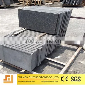 Chinese Natural Black Basalt Slab thumbnail-1