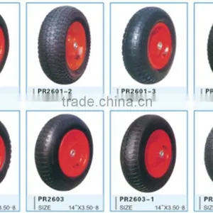 China Factory Wheel Barrow Tyre Wheelbarrow Tire 3.50-8 thumbnail-1
