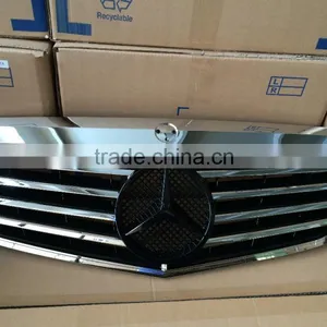 For Mercedes-Benz W221 S Class S350 S500 S550 S55 Front Grill Mesh Grille thumbnail-6
