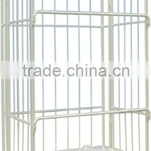 Supermarket Storage Cart Cage With Wheels HSX-92 thumbnail-2