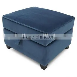 Living Room Blue Antique Sofa thumbnail-6