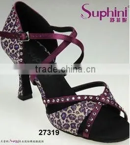 Leopard Character Latin Dance Shoes for Women thumbnail-2