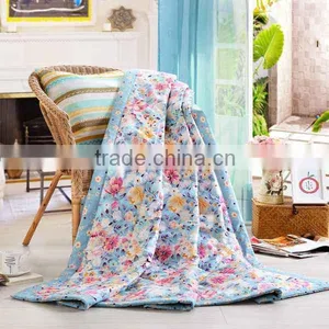 Free Sample Available Romantic Hotel Printed Summer Quilt Sets thumbnail-1