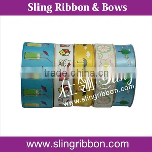 Ink Printing Grosgrain/Satin Printed Ribbon thumbnail-1