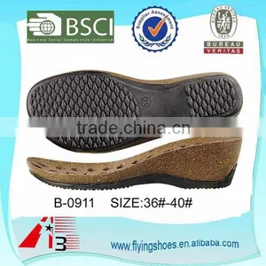 Rubber Cork Wedge Sole Manufacturer thumbnail-1