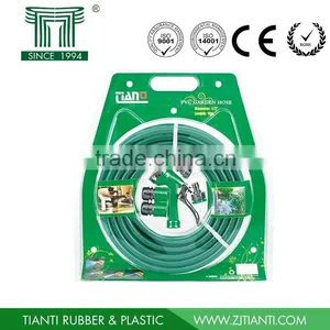 Best Factory PVC Garden Hose 1/2 or 5/8 Inch With Spray Gun thumbnail-1