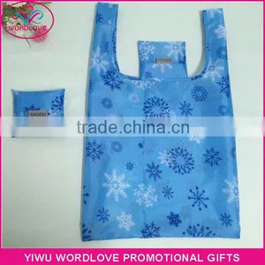 Eco-friendly Recycled Folding Shopping Grocery Bag for Supermarket thumbnail-2