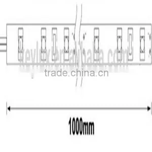 18Watts Non-Waterproof IP20 5630 SMD 12mm Width Led Strip Rigid thumbnail-2