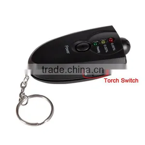 New Black LED Digital Alcohol Breathalyzer Tester With Flashlight thumbnail-3