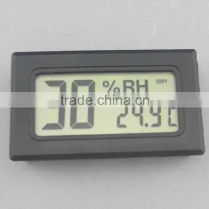 Digital LCD Mini Thermo Hygrometer Dry Wet thumbnail-1