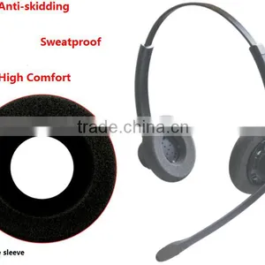 Office Telephone Headband , Professional Multi-functional Plugs Headset With Mic thumbnail-1