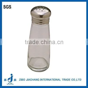 Glass Spice Shaker Jar With Metal Hole Cover thumbnail-1