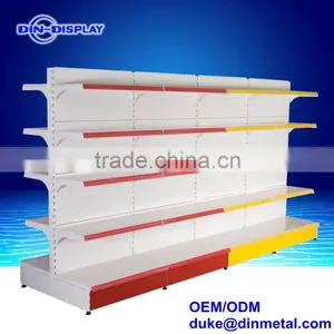 Gondola Island Shelving Shop Display Stand Retail Shop Heavy Duty Rack thumbnail-1