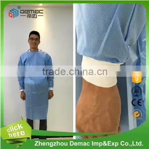 Disposable ISO Approved Disposable Non-woven Surgical Gown thumbnail-1