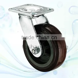 4 Inch Heavy Duty PVC Wheelchair Caster Wheel thumbnail-1