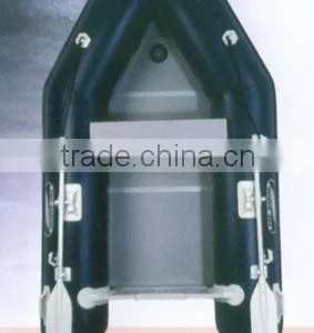 Inflatable Wooden Floor Boat thumbnail-1