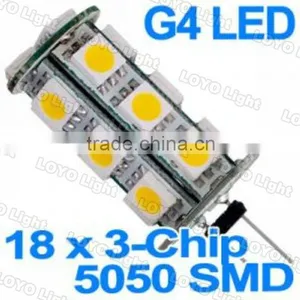 Bi-Pin Landscape 5050 18smd G4 Led thumbnail-1