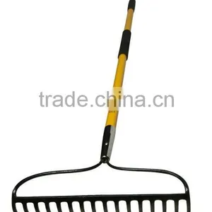 Fibreglass Handle Forged Bow Rake thumbnail-1