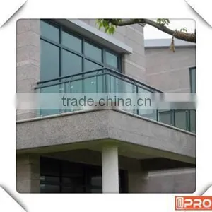 Cheap Glass Floor Mounted Balcony Railing Design Made in China thumbnail-3