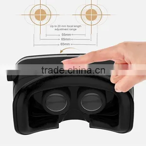 VR Shinecon VR Virtual Reality Real 3D Glasses Helmet Google Cardboard Oculus Rift DK2 for 4.7 -6 Inch Smartphone thumbnail-6