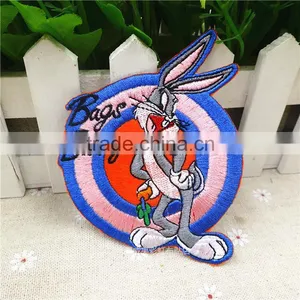 Factory Hot Sell Cartoon Character Bugs Bunny Embroidery Patches thumbnail-1