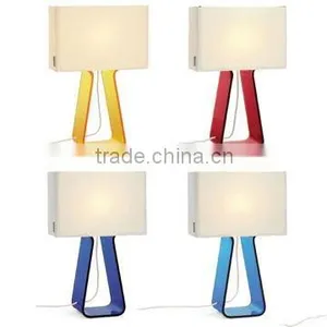 Colored Acrylic Desk Lamp for Living Room thumbnail-1