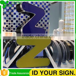 Eye-Catching Pierced 3D Stainless Steel Outdoor Led Sign thumbnail-5