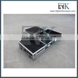 RK Alum Wheel Build in Turntable Coffin DJ Flight Case for Pionner 2CDxDJ M900 thumbnail-1