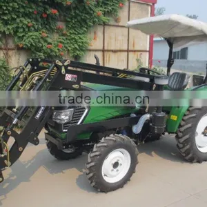 High Performance Small Tractor With Front Loader and 3 Point Hitch Backhoe thumbnail-3