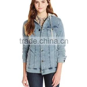 Custom Girls Hooded Jacket thumbnail-1