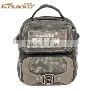 Stylish Canvas Waist Bag Fanny Pack Waist Belt Bag Waist Pack Small Sport Bag thumbnail-1