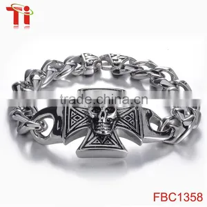 Stainless Steel Bike Cross Chain Bracelet,cheap Bracelet thumbnail-1