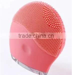Waterproof Vibration Facial Silicone Cleansing Brush thumbnail-2