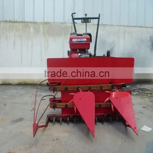 Driven by Gasoline Engine Wheat Reaper Machine thumbnail-1