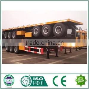China Best-selling Container Flatbed Truck Trailer for Sale thumbnail-2