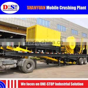 Mobile Crushing Plant Jaw Impact Cone Crusher Good Price for Sale thumbnail-2