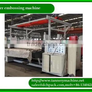 Metal Embossing Machine for Tannery Machine thumbnail-1