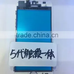 Replacement OEM Touch Screen Glass With Frame For IPhone 5 5s thumbnail-1