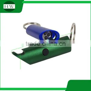 3 LED Bottle Opener Keychain With Light Torch Led Light Opener Mini Aluminum Keyring Flashlight thumbnail-4