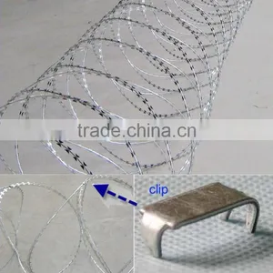 BTO&CBT Low Price Galvanized Concertina Razor Barbed Wire.razor Barbed Wire,razor Wire thumbnail-1