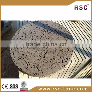 Hot Grey Travertine Stone Cooking thumbnail-1