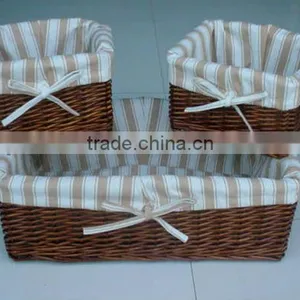 2014 Linyi Durable Storage Wicker Basket for Wholesale thumbnail-1